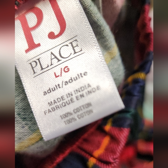 Pj Place Christmas Night loungers/joggers.  Sz Large. - Picture 2 of 2